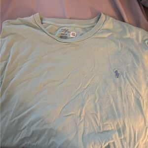 Polo by Ralph Lauren Men's Light Green Tee